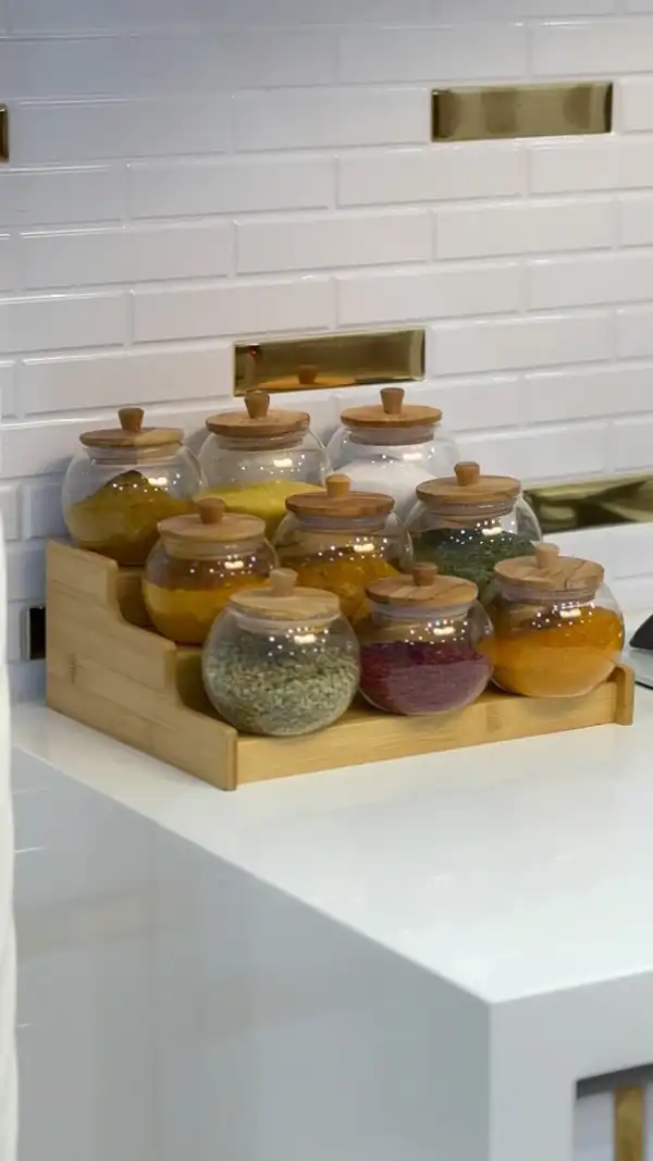 مدل جا ادویه چوبی جدید