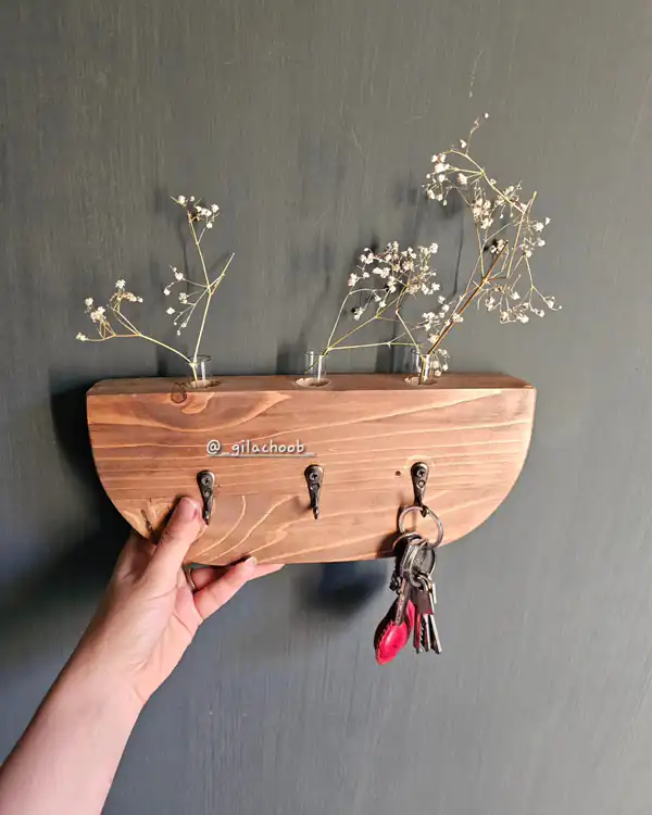 مدل جاکلیدی دیواری ساده