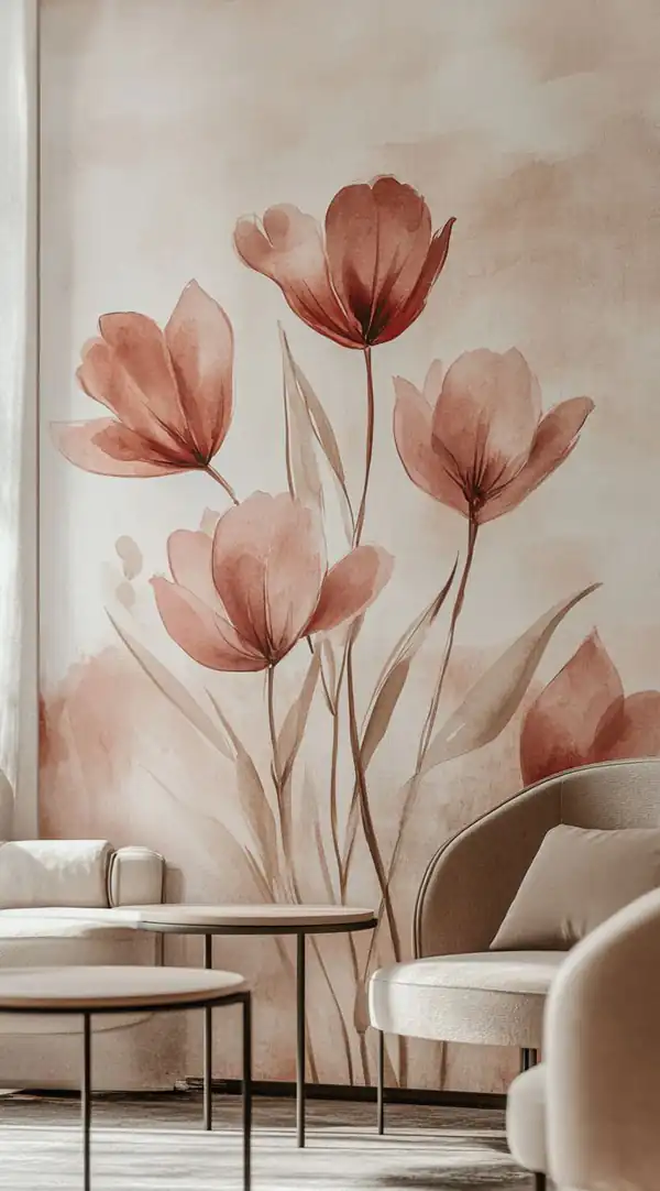 مدل کاغذ دیواری برای پذیرایی