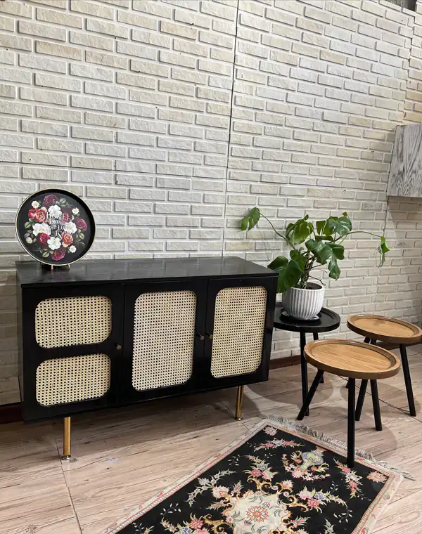 مدل کنسول چوبی مینیمال
