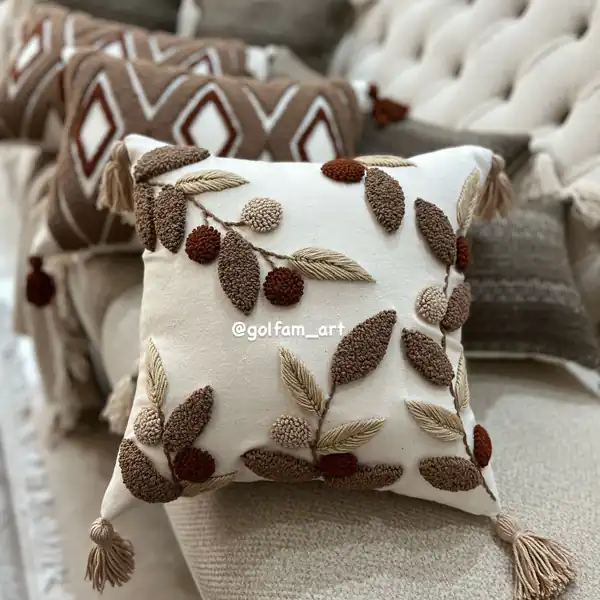 مدل کوسن پانچ دوزی شیک