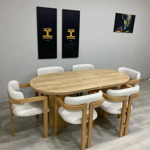 مدل میز غذاخوری ۶ نفره