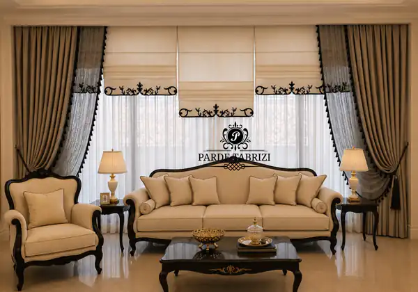 مدل پرده برای پذیرایی