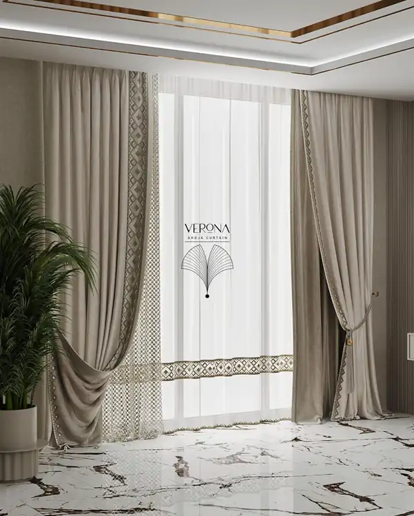 مدل پرده برای پذیرایی