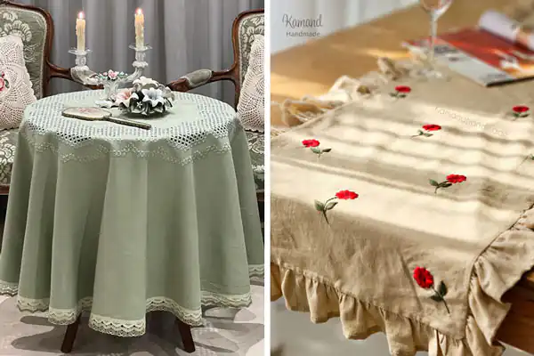 رومیزی برای میز ناهار خوری چوبی انواع رومیزی برای میز ناهار خوری رومیزی برای میز ناهار خوری شیشه ای رومیزی ناهار خوری دیجی کالا رومیزی شیک و جدید رومیزی مدرن دیجی کالا