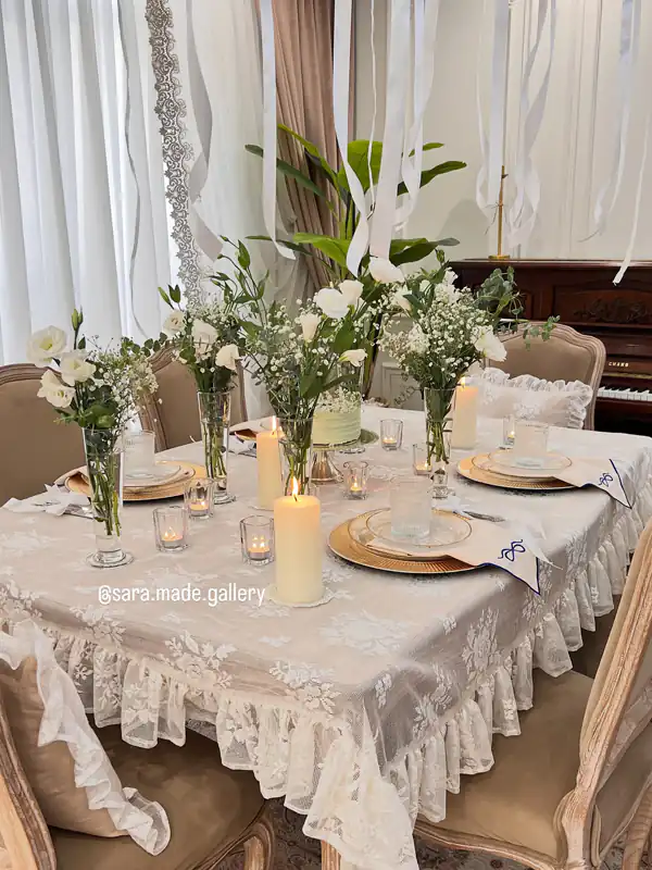 مدل رومیزی برای میز ناهار خوری