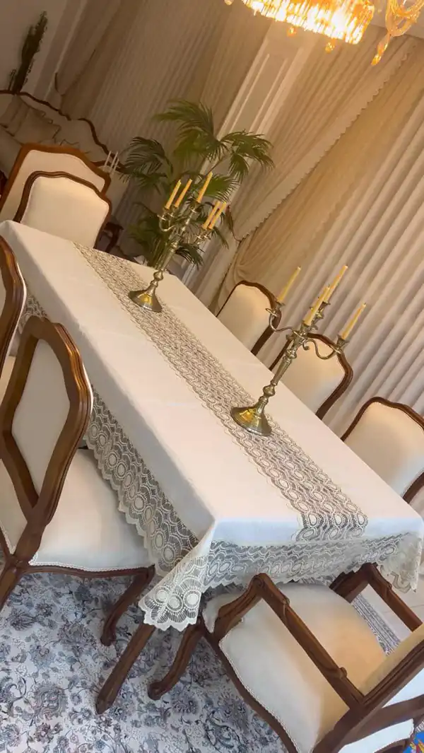 مدل رومیزی ناهار خوری