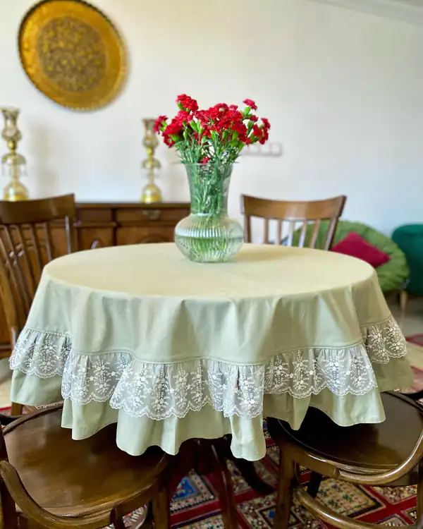 مدل رومیزی پارچه ای