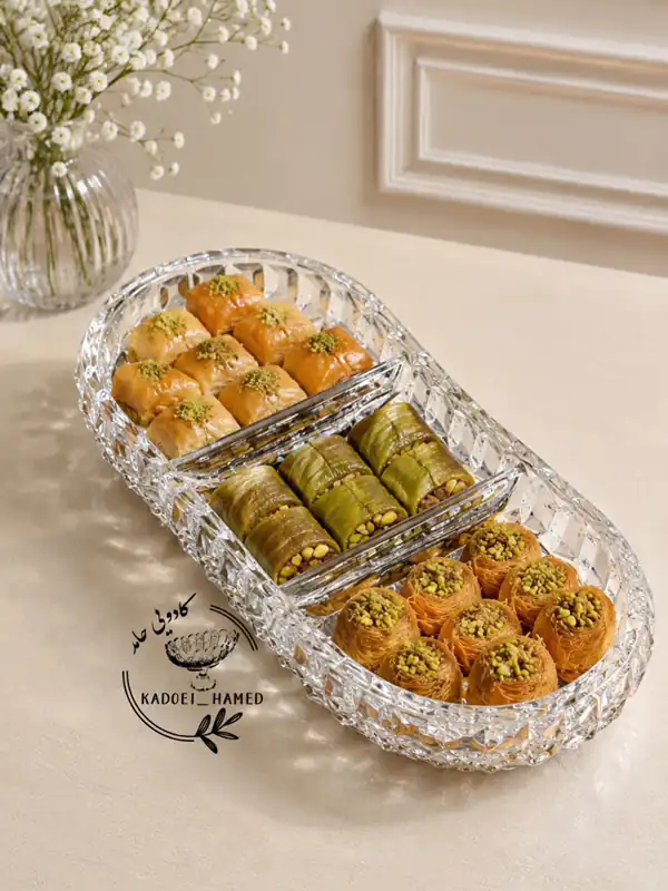 مدل شیرینی خوری کریستال