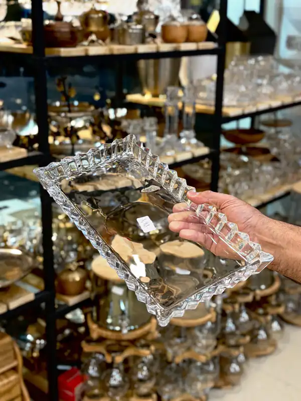 مدل شیرینی خوری کریستال