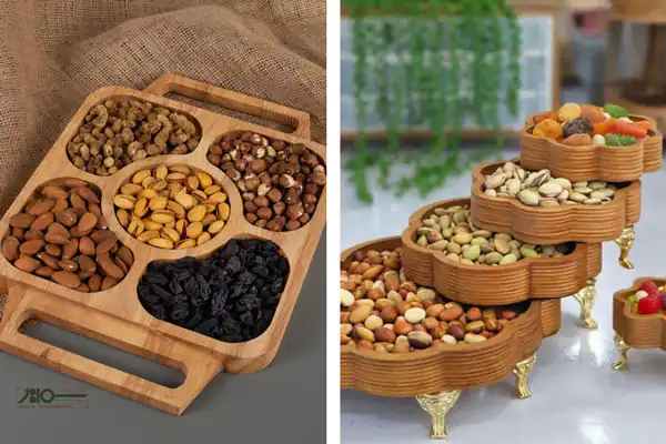 ظروف چوبی پذیرایی دیجی کالا ظروف چوبی لوکس ظرف چوبی پذیرایی ظروف چوبی خاص ظروف چوبی دفرمه ظروف چوبی باسلام