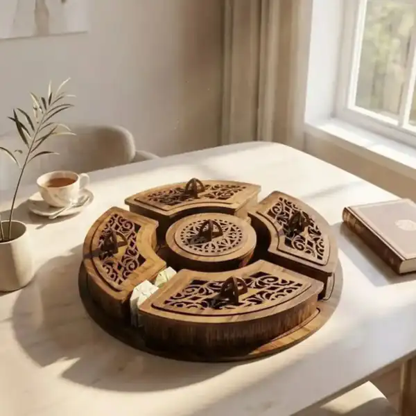 مدل ظرف چوبی