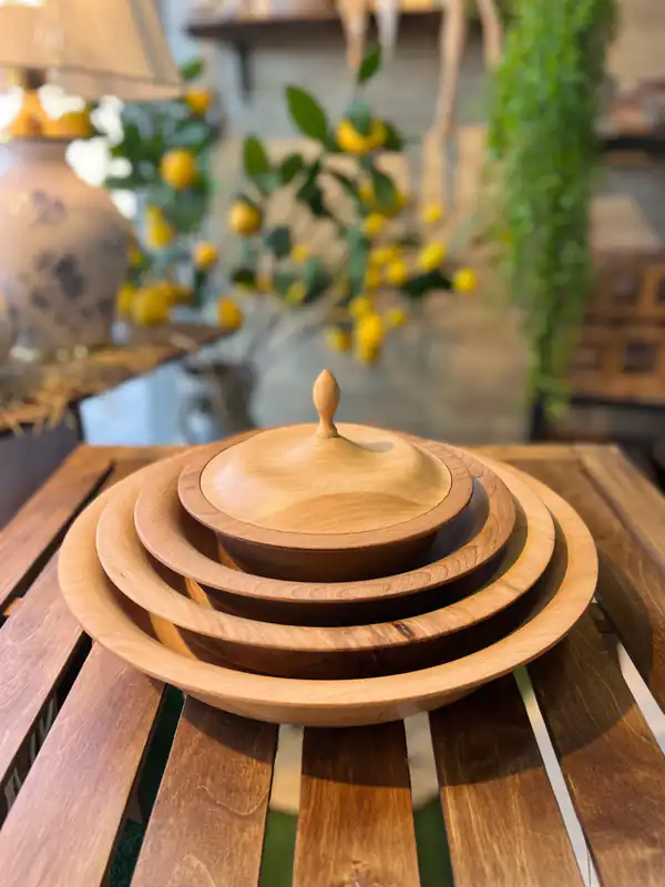 مدل ظرف چوبی