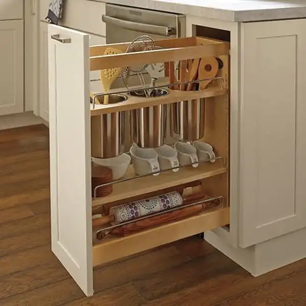 نمونه چیدمان داخل کابینت