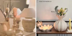 شیک ترین چیدمان روی کنسول به سبک مدرن و خاص
