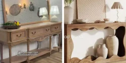 شیک ترین مدل های کنسول چوبی با طرح ساده و سلطنتی