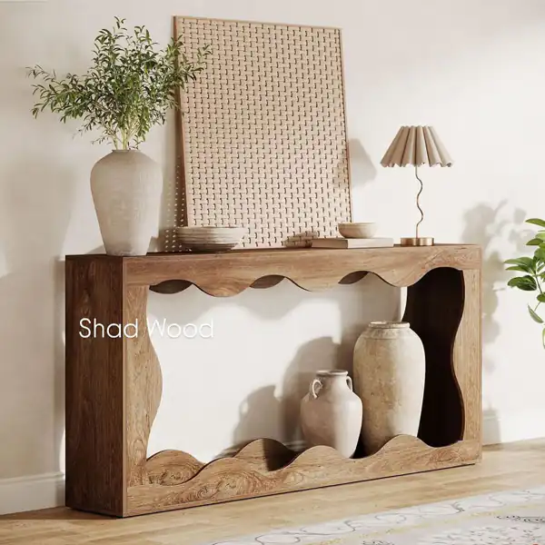شیک ترین مدل های کنسول چوبی