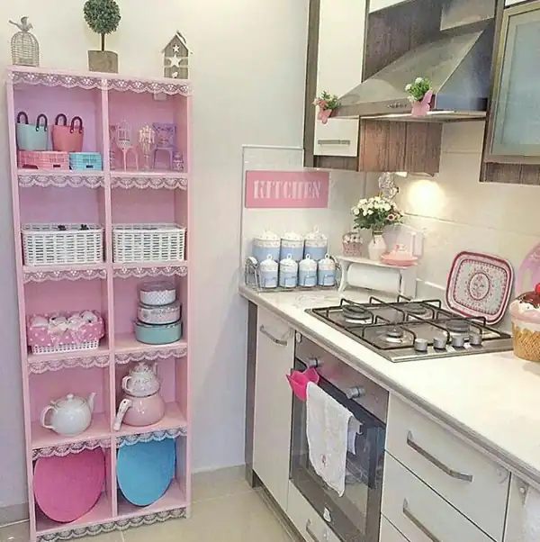 تزیین روی کابینت جدید