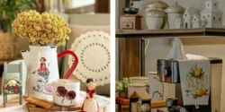 وسایل دکوری آشپزخانه مدرن برای دیزاین و تزیین روی کابینت