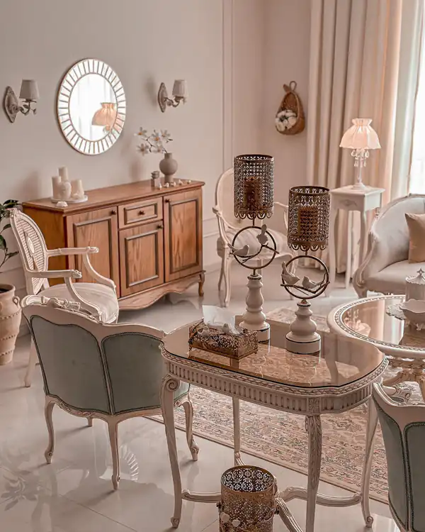 زیباترین چیدمان پذیرایی