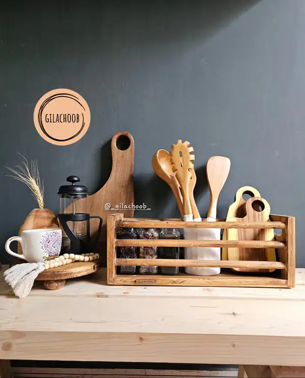 عکس چیدمان روی کابینت