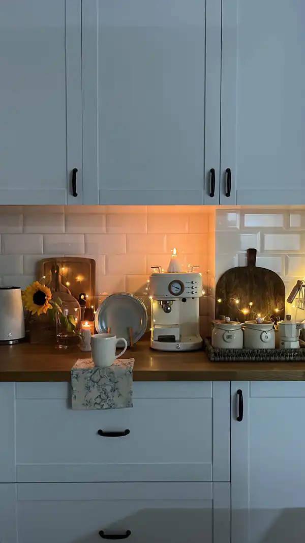 عکس چیدمان روی کابینت