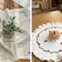 انواع مدل رومیزی جلو مبلی با طرح های ساده و گلدوزی شده