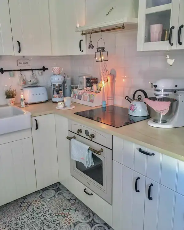 چیدمان کنار گاز صفحه ای