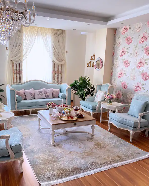 چیدمان مبل حال کوچک