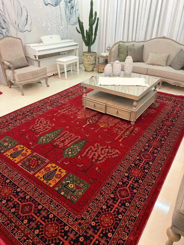 چیدمان مبل جلوی پنجره