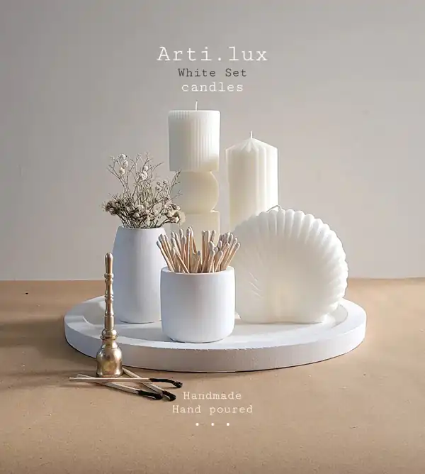 ایده برای چیدمان روی میز جلو مبلی