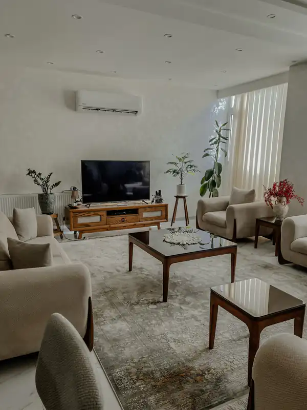 ایده برای دکوراسیون پذیرایی