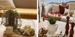 ایده چیدمان میز جلو مبلی به سبک مدرن و امروزی