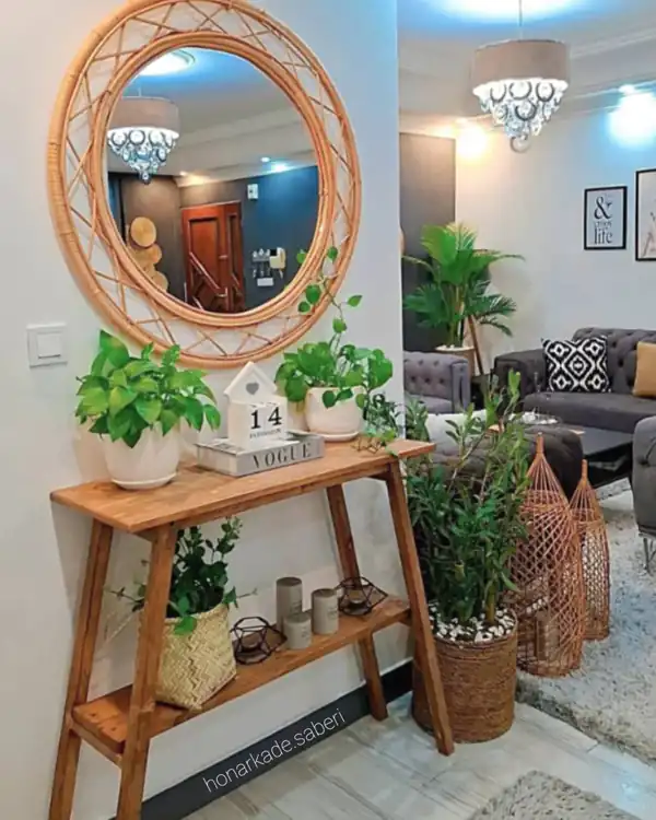 ایده های چیدمان روی کنسول