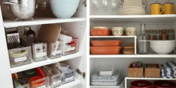 ایده مرتب کردن کابینت و کشو آشپزخانه با نظم دهنده