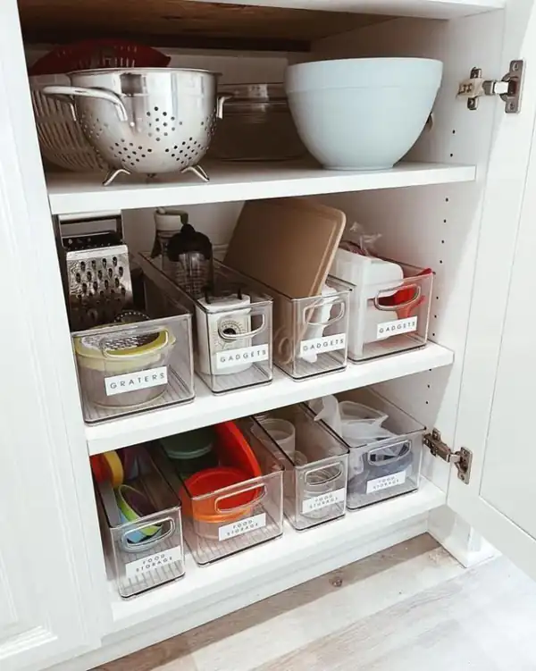 ایده مرتب کردن کابینت