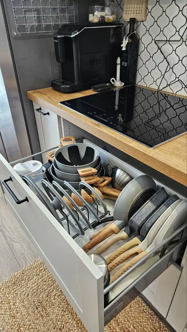 ایده مرتب کردن کابینت
