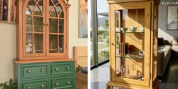 مدل بوفه چوبی برای دکوراسیون شیک و کلاسیک پذیرایی