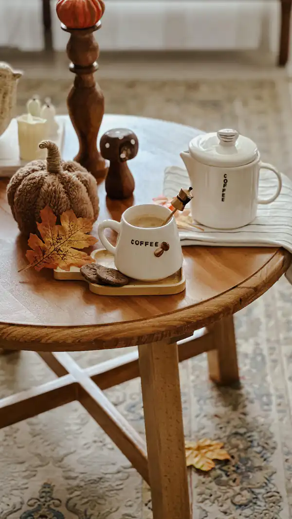 مدل چیدمان میز جلو مبلی