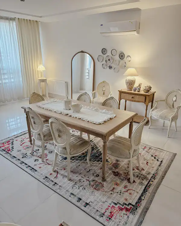 مدل چیدمان پذیرایی