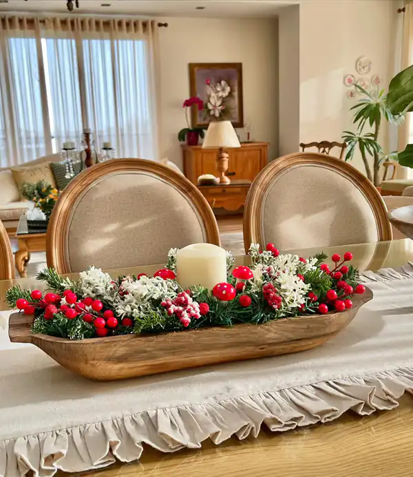 مدل چیدمان روی میز ناهار خوری