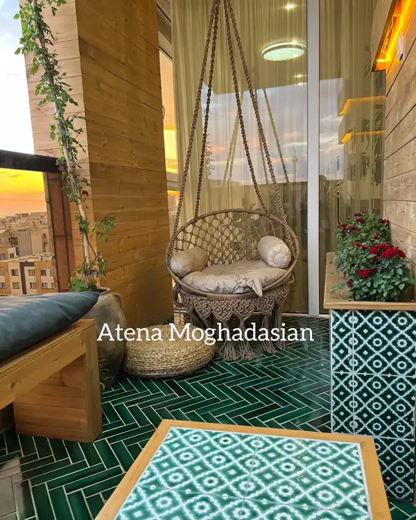 مدل های تزیین بالکن