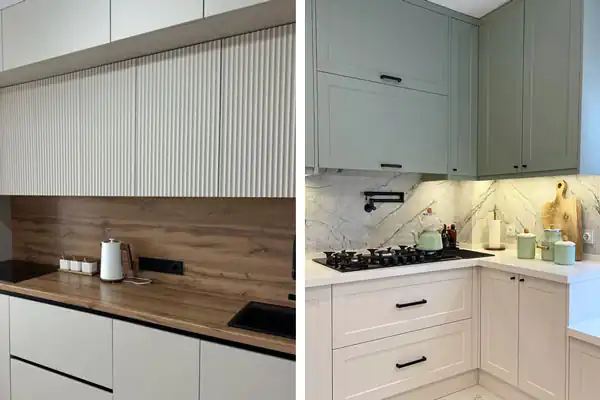 کابینت آشپزخانه مدرن و شیک هایگلاس مدل کابینت آشپزخانه ایرانی جدید جدیدترین مدل کابینت نئوکلاسیک کابینت نئوکلاسیک سفید و چوب مدل کابینت جدید برای آشپزخانه کوچک کابینت نئوکلاسیک سفید طلایی