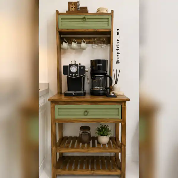 مدل کافی بار چوبی