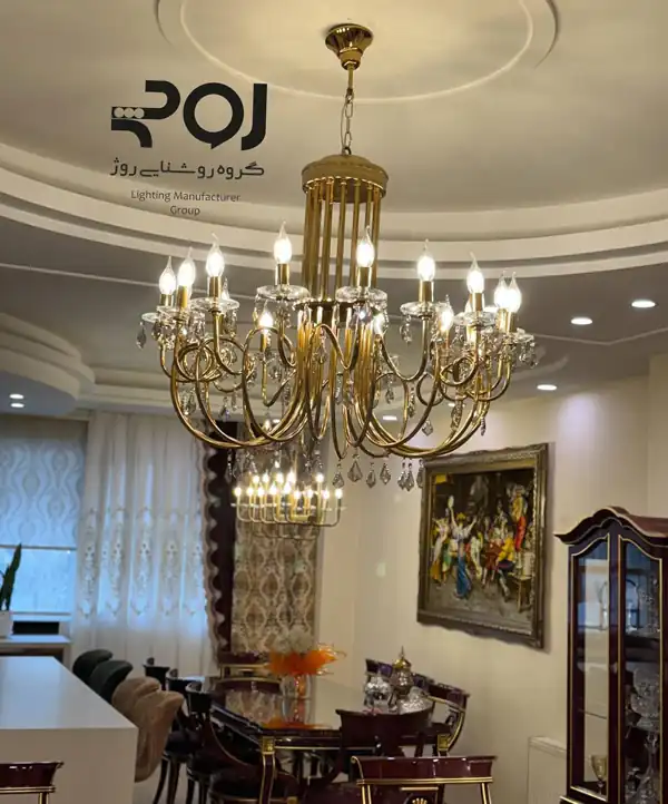 مدل لوستر جدید سلطنتی