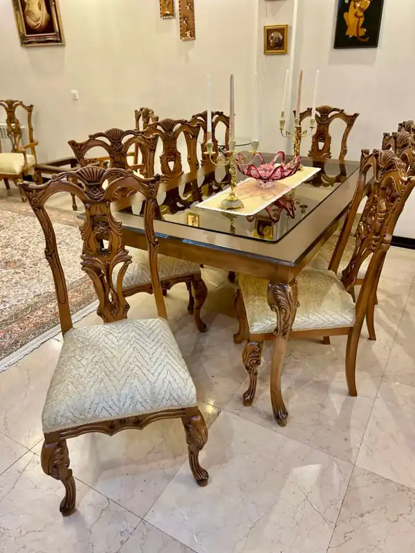 مدل میز ناهار خوری سلطنتی