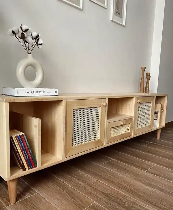 مدل میز تلویزیون چوبی جدید