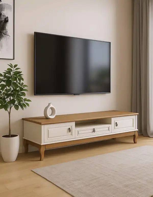 مدل میز تلویزیون چوبی جدید