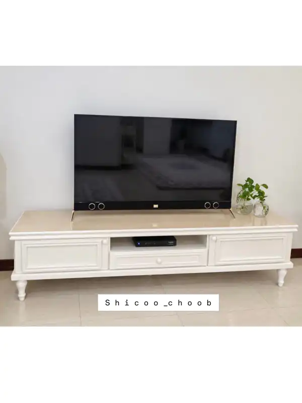 مدل میز تلویزیون چوبی شیک
