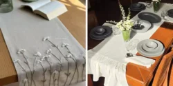 مدل رانر رومیزی با طرح های شیک و باکلاس برای میز غذاخوری